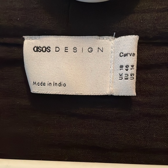 ASOS Curve bathing suit cover - Size 14 - Picture 3 of 6